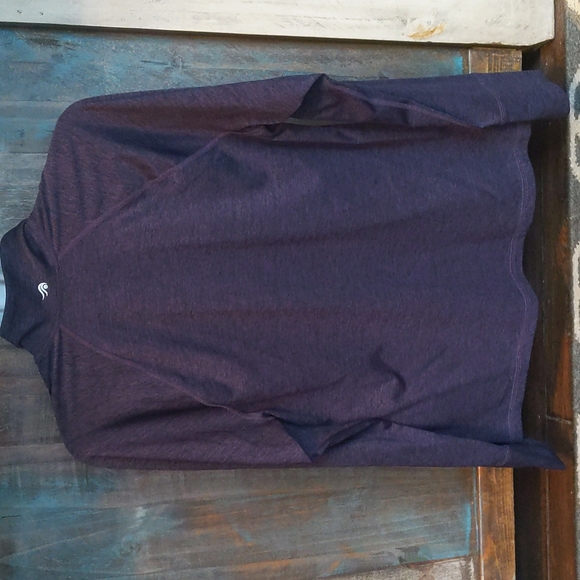 Ideology Purple Athletic Half Zip Pullover - Large - Picture 2 of 6